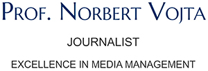 Prof. Vojta – Journalist Logo